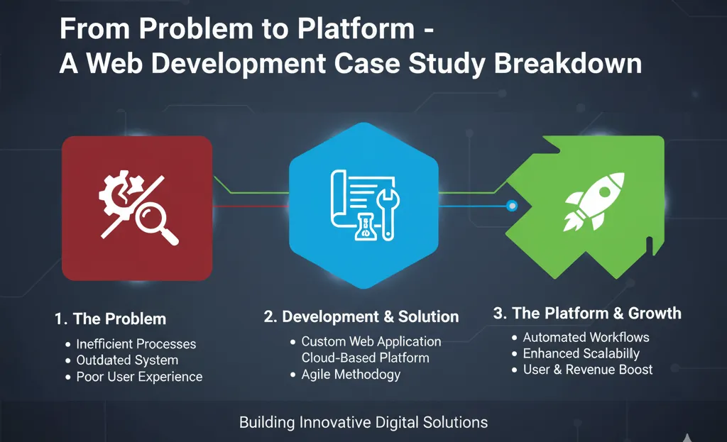From Problem to Platform - A Web Development Case Study Breakdown