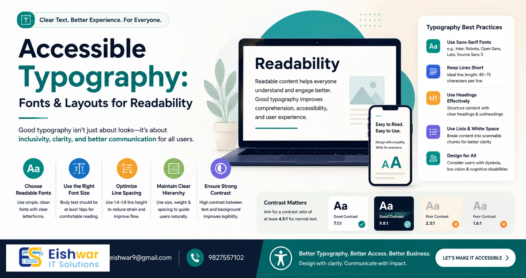 Web Accessibility & Inclusive Design