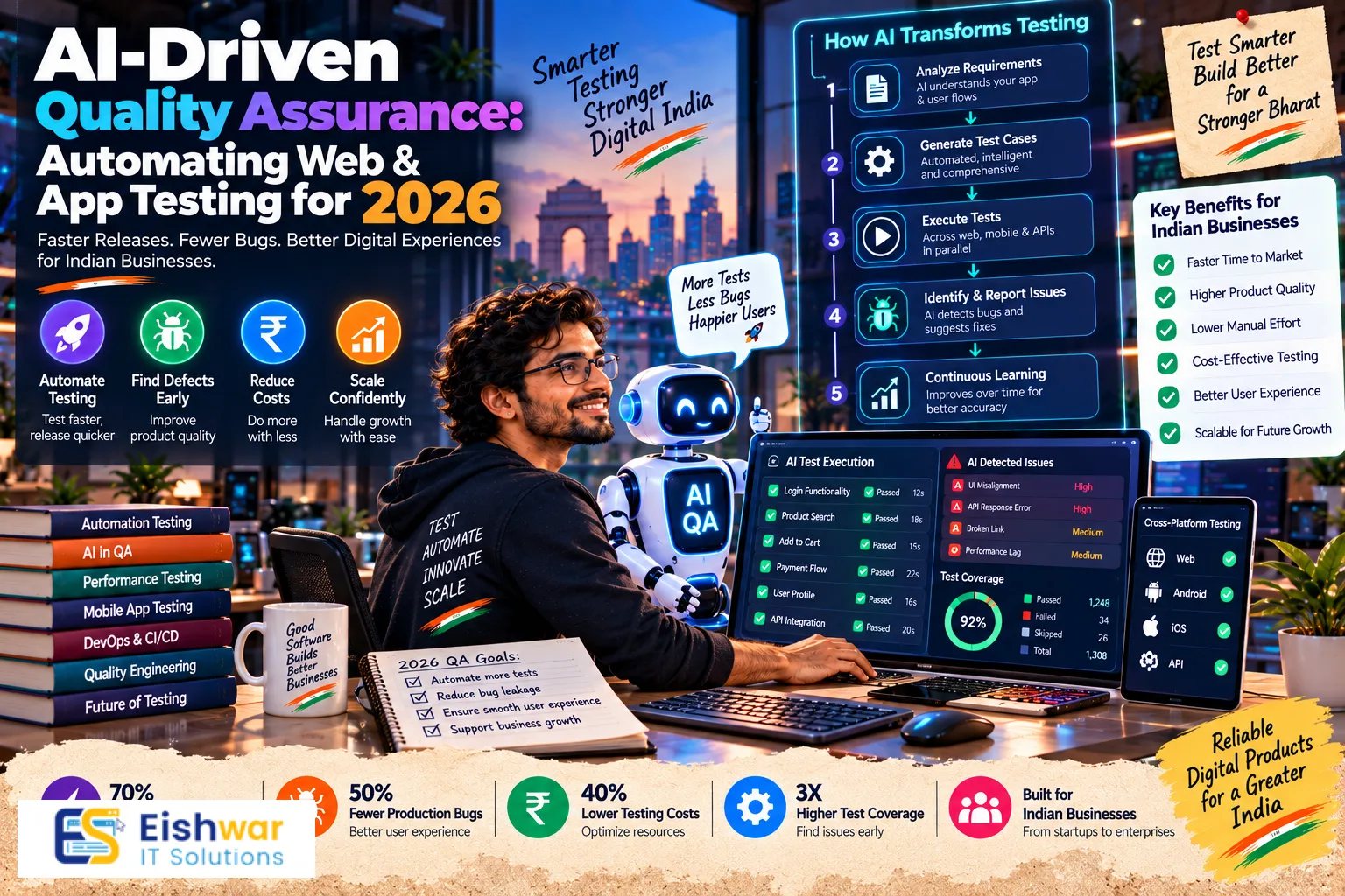 AI-Driven Quality Assurance: Automating Web & App Testing for 2026