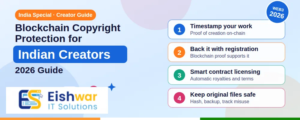 Blockchain Copyright Protection for Indian Creators: 2026 Guide