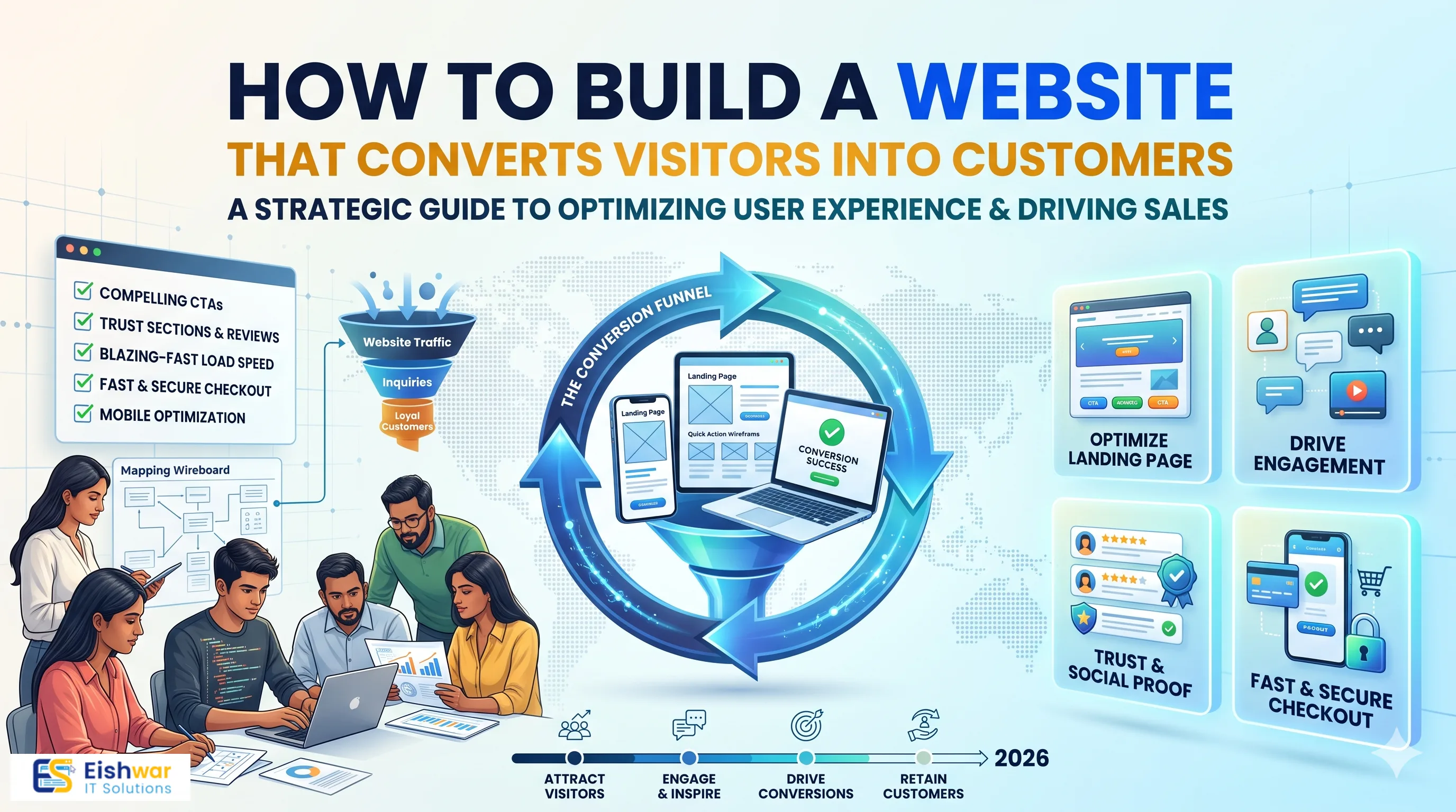 How to Build a Website That Converts Visitors into Customers