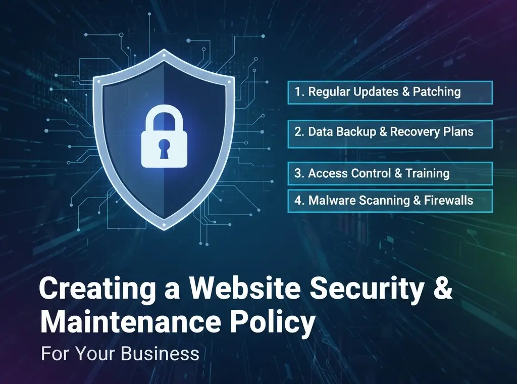Creating a Website Security & Maintenance Policy for Your Business