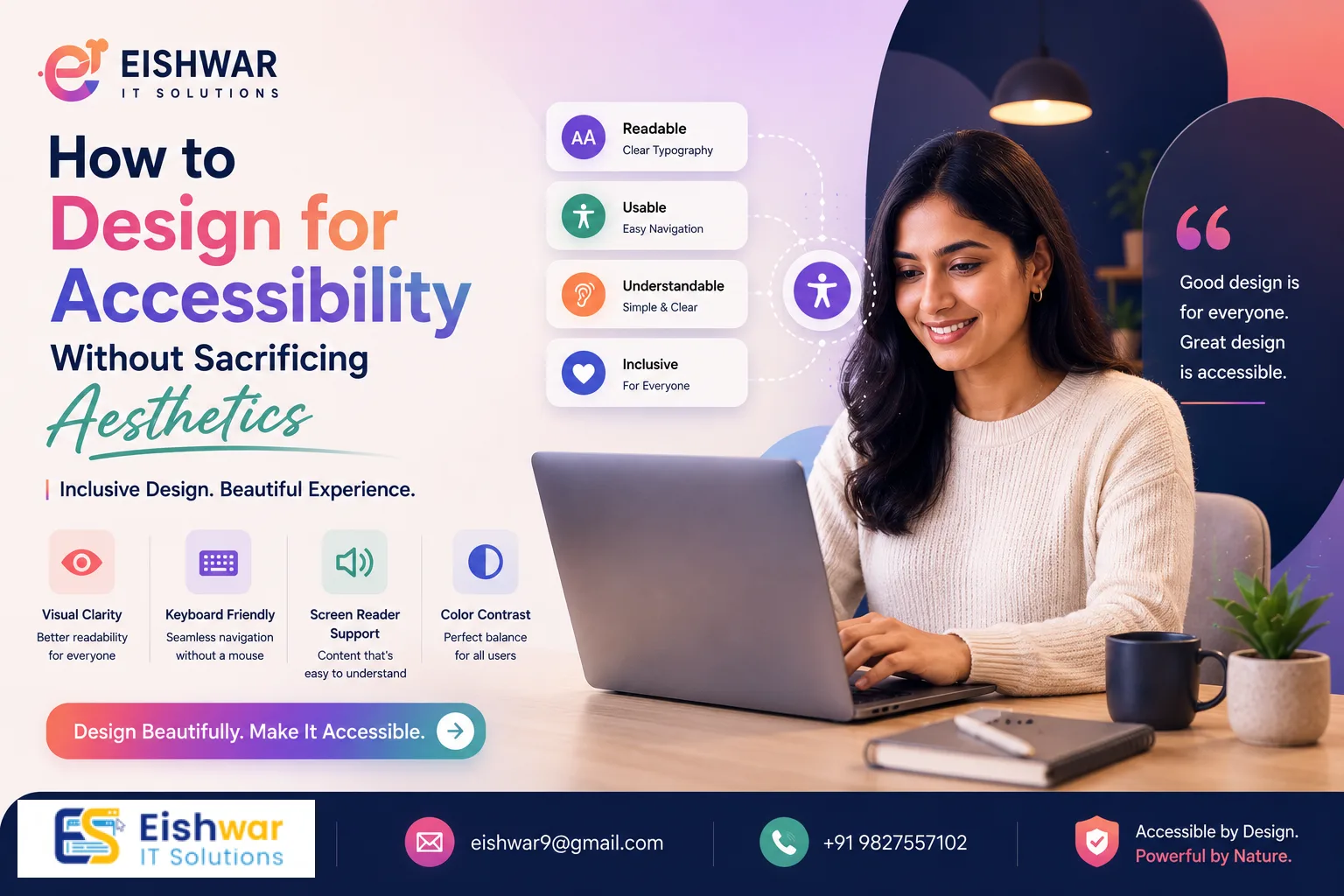 How to Design for Accessibility Without Sacrificing Aesthetics