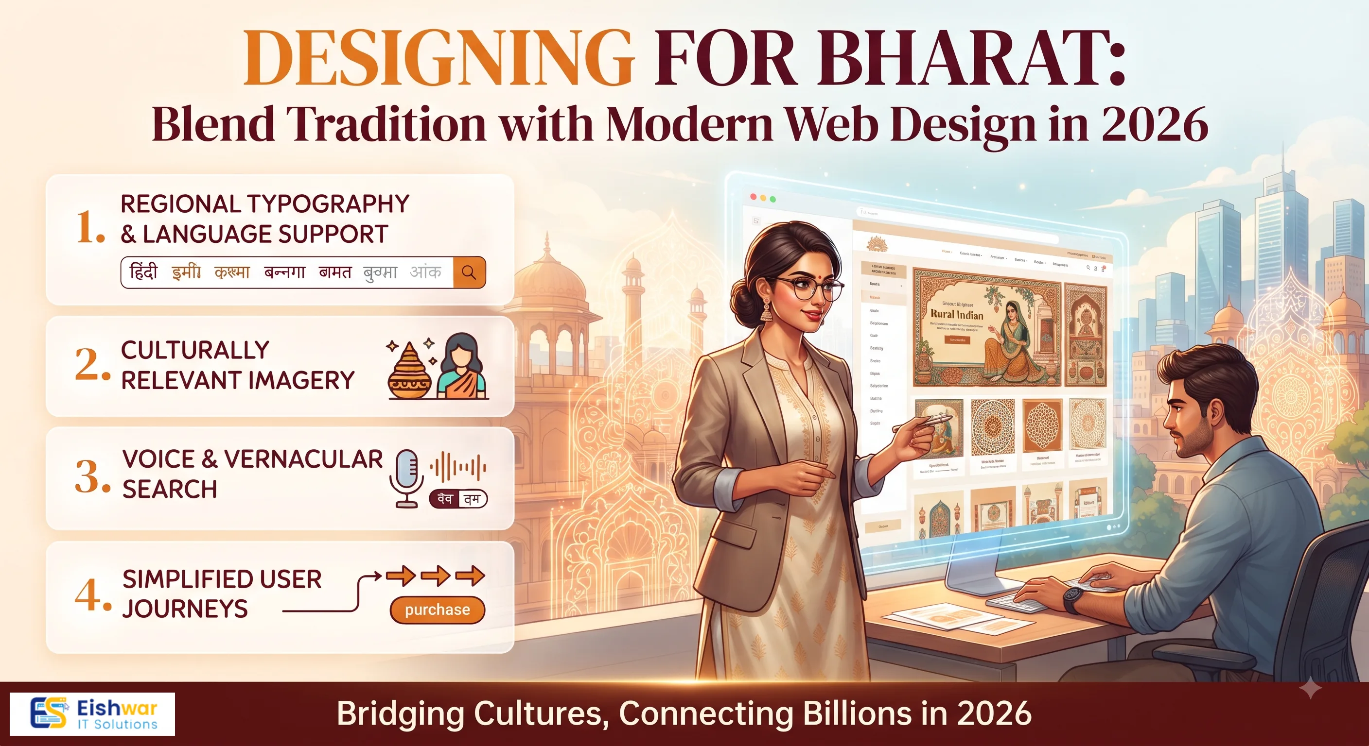 Designing for Bharat: Blend Tradition with Modern Web Design in 2026