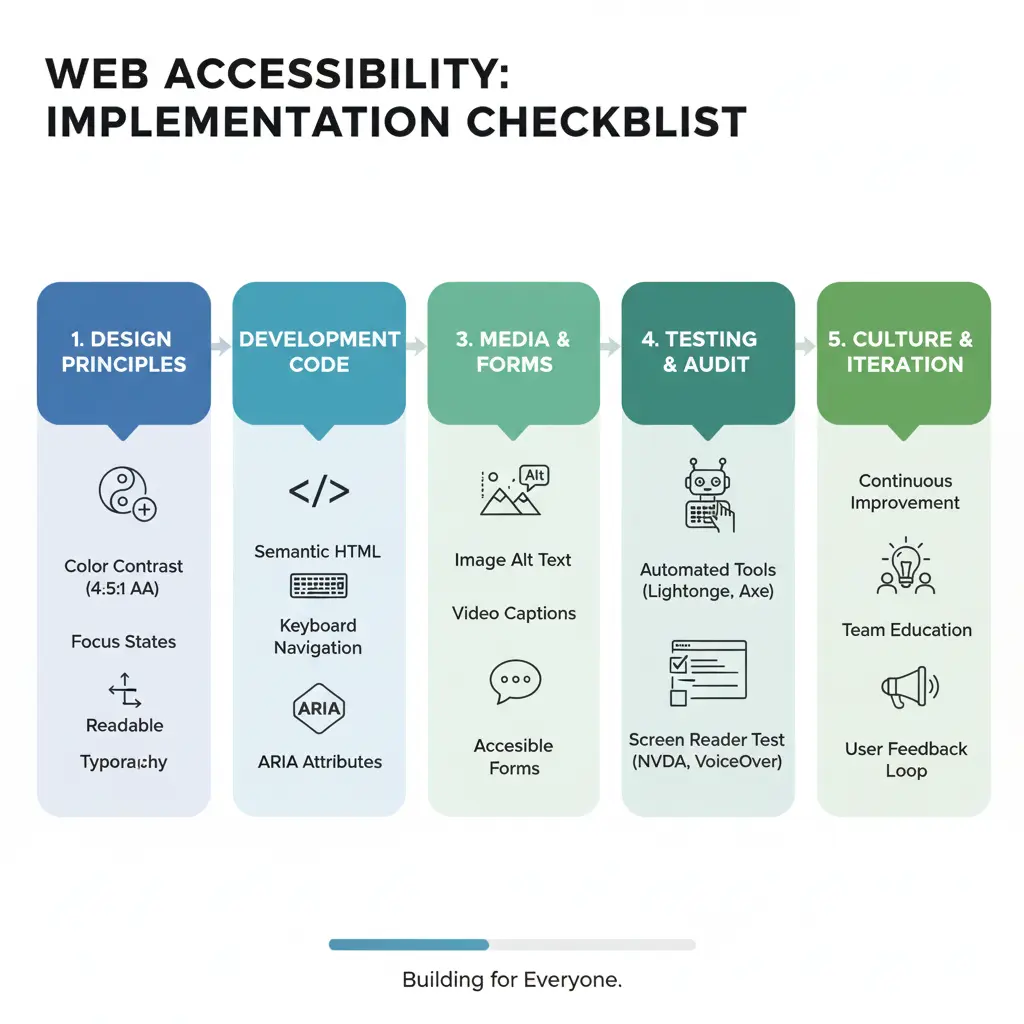 Building for Everyone: A Practical Guide to Implementing Web Accessibility & Inclusive Design