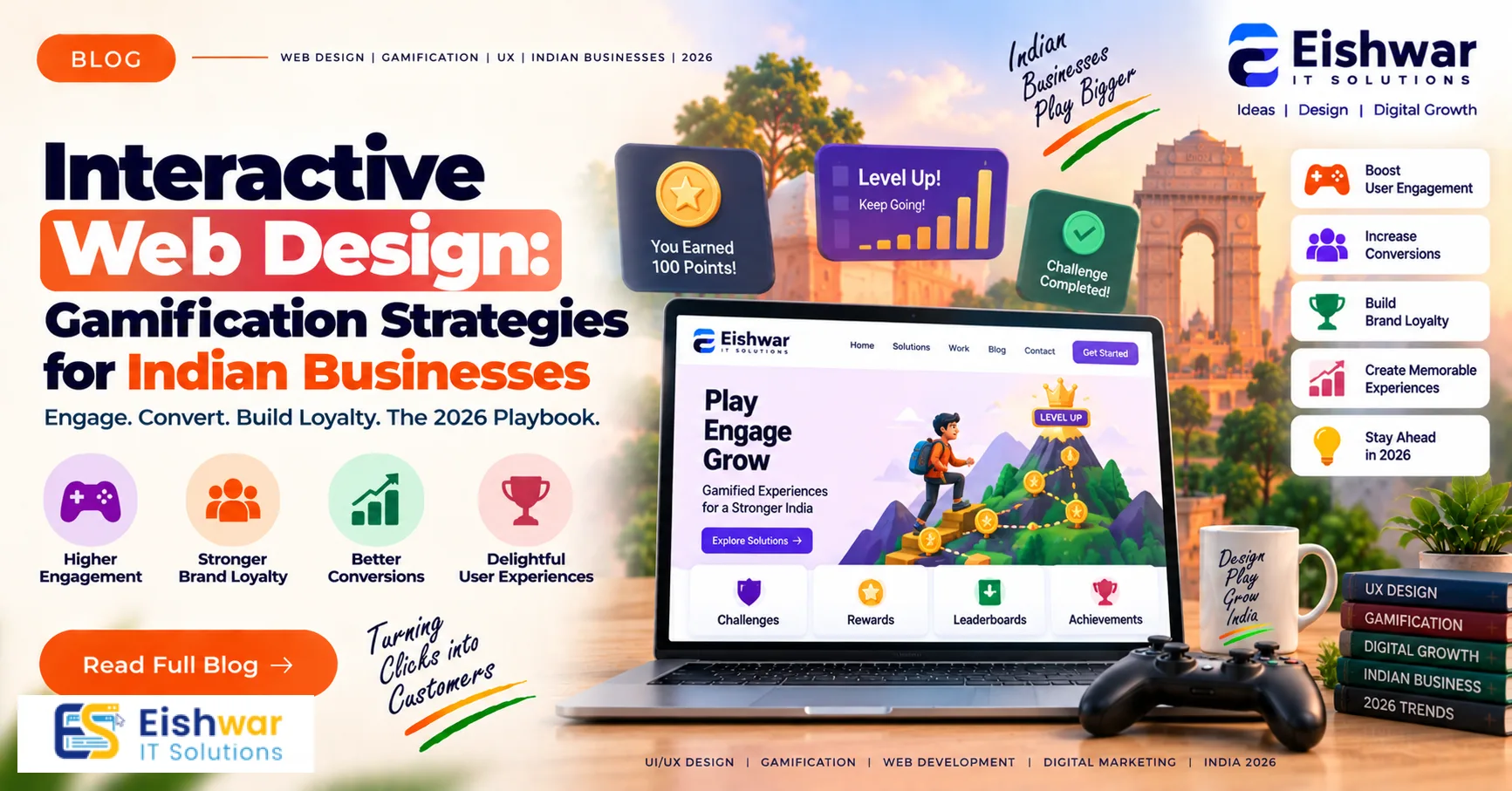 Interactive Web Design: Gamification Strategies for Indian Businesses 