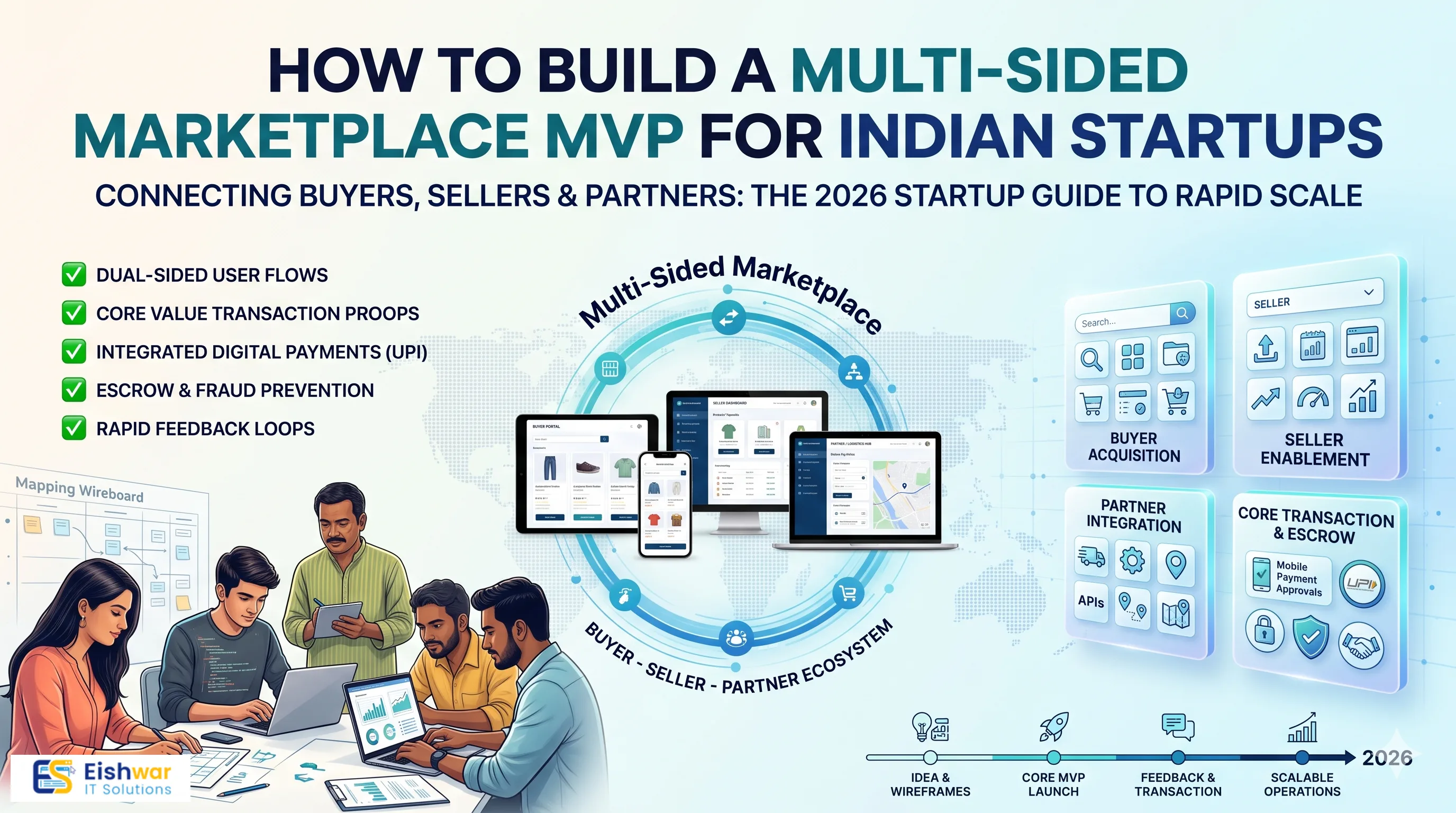How to Build a Multi-Sided Marketplace MVP for Indian Startups