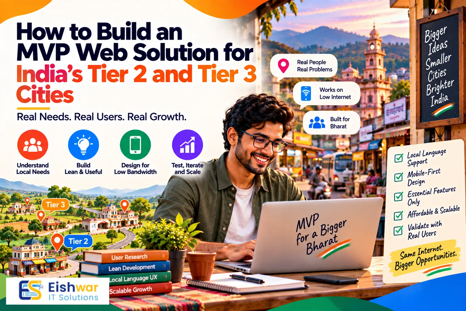 How to Build an MVP Web Solution for India's Tier 2 and Tier 3 Cities