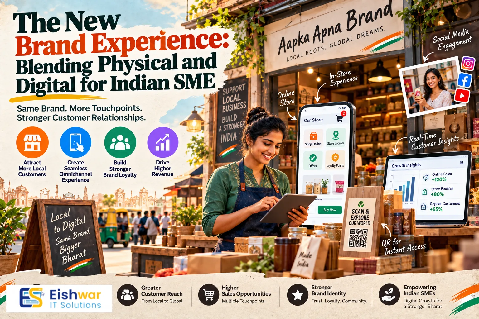 The New Brand Experience: Blending Physical and Digital for Indian SME