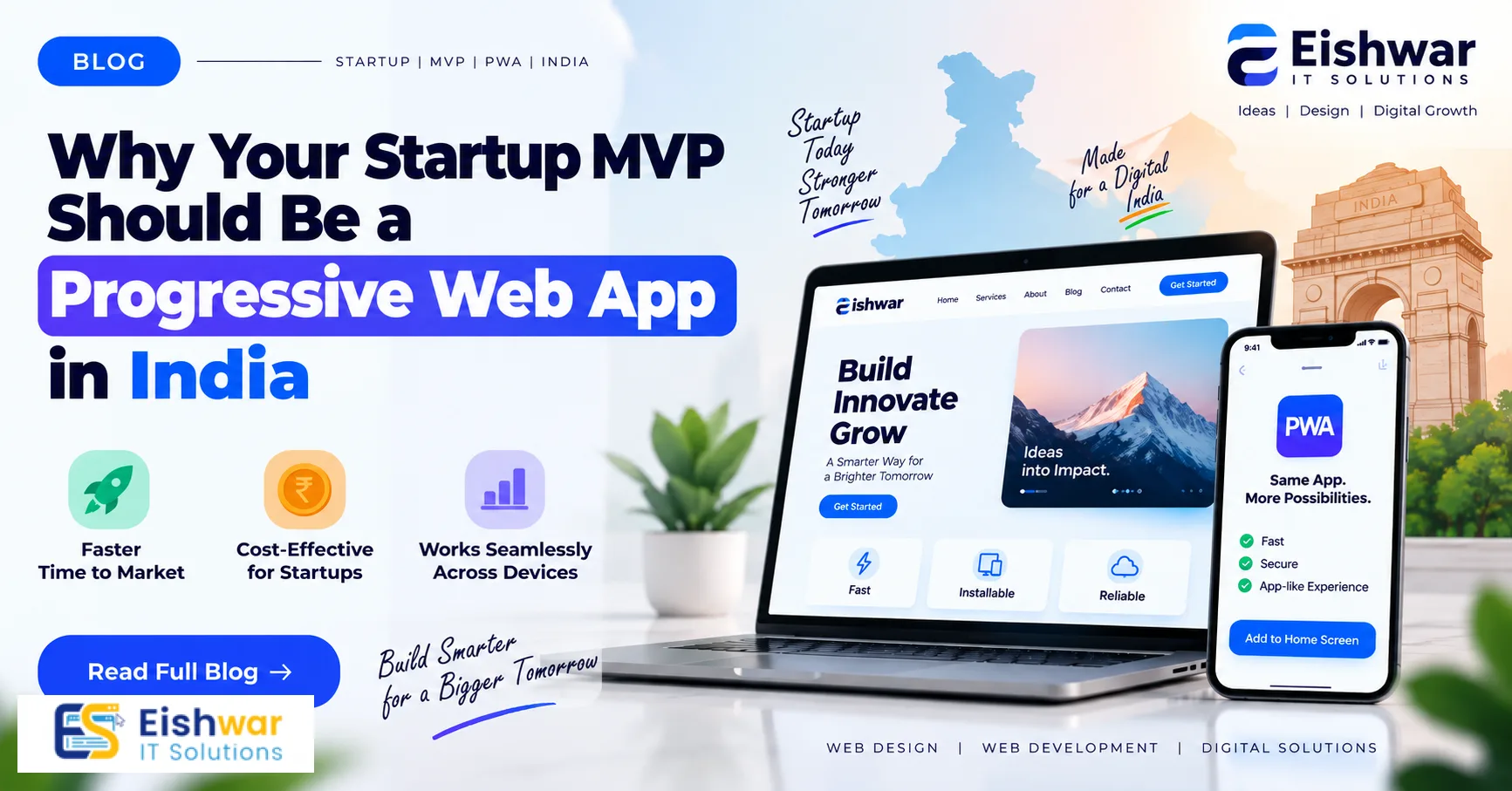 Why Your Startup MVP Should Be a Progressive Web App in India