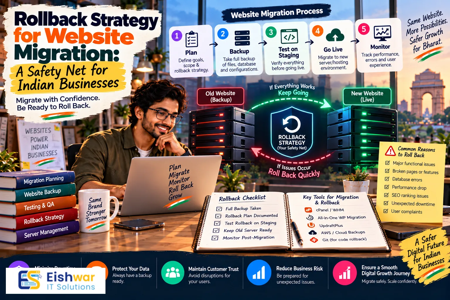 Rollback Strategy for Website Migration: A Safety Net for Indian Busin