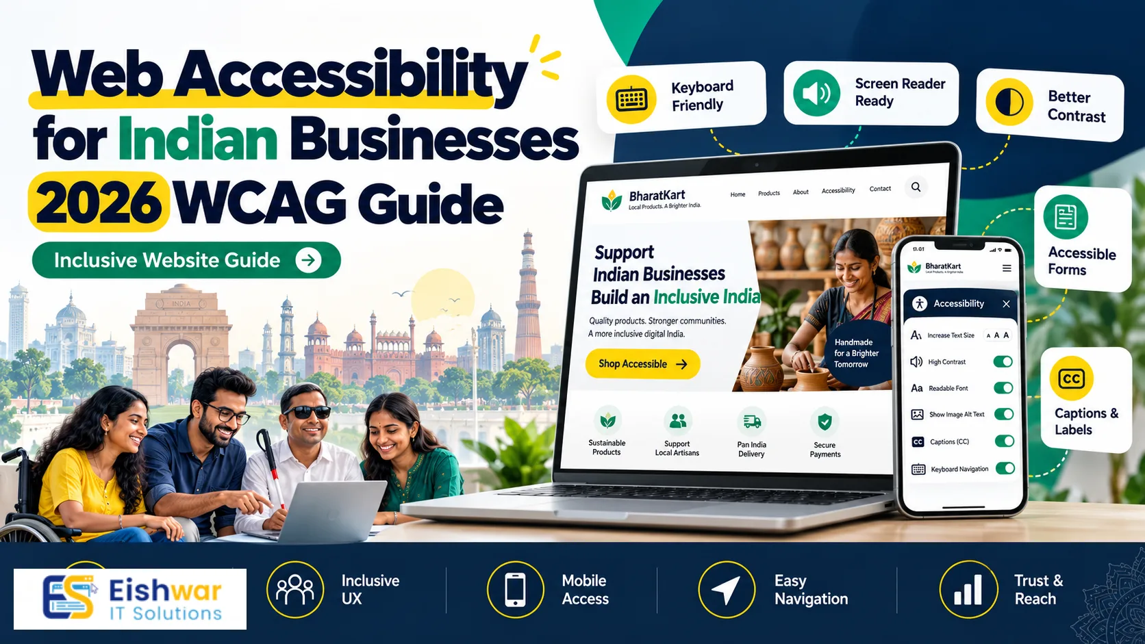 Web Accessibility for Indian Businesses: 2026 WCAG Guide