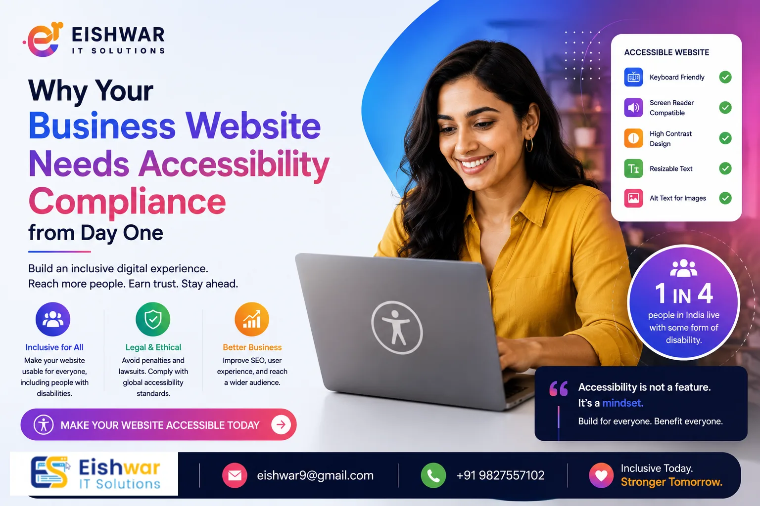 Why Your Business Website Needs Accessibility Compliance from Day One