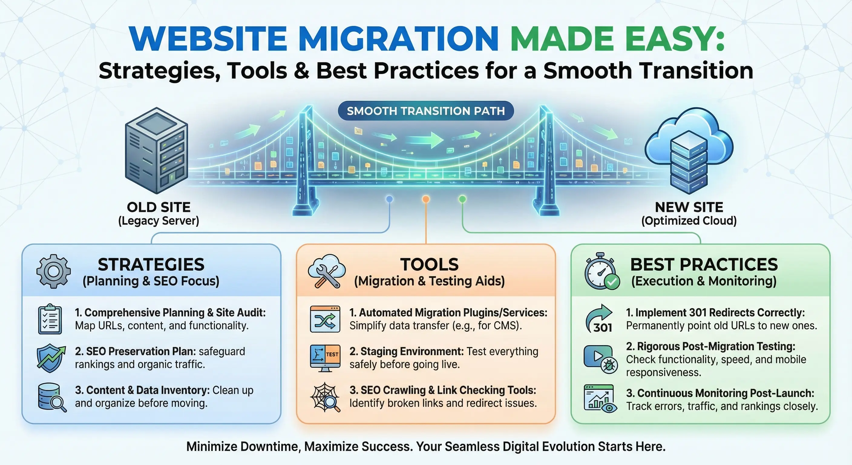 Website Migration Made Easy: Strategies, Tools & Best Practices for a Smooth Transition
