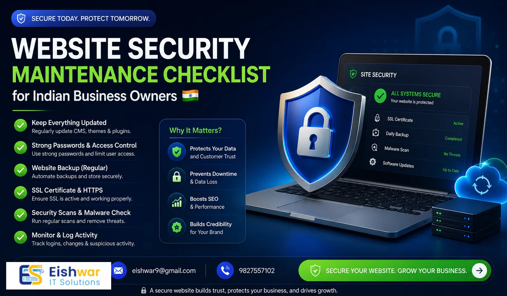 Website Security and Maintenance