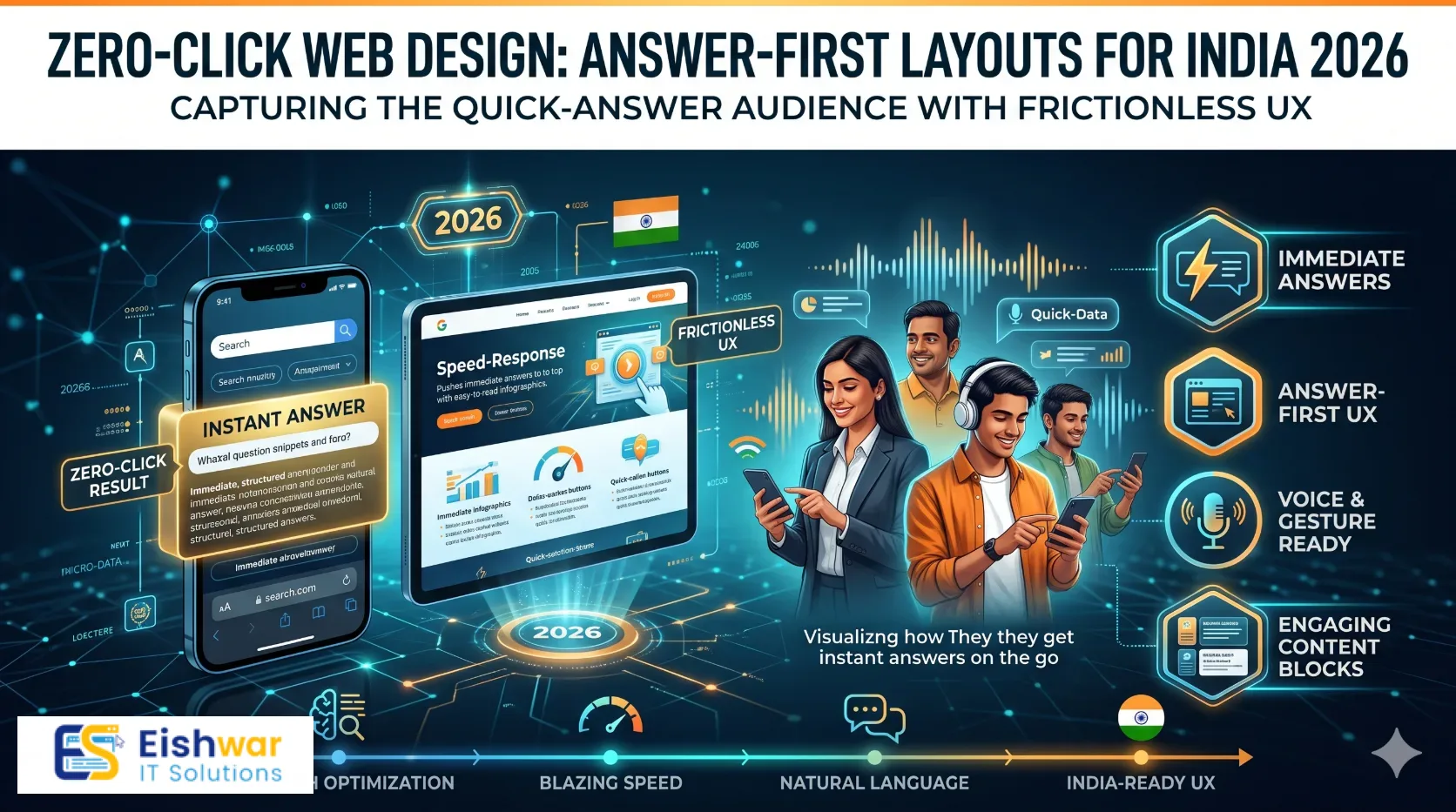 Zero-Click Web Design: Answer-First Layouts for India 2026